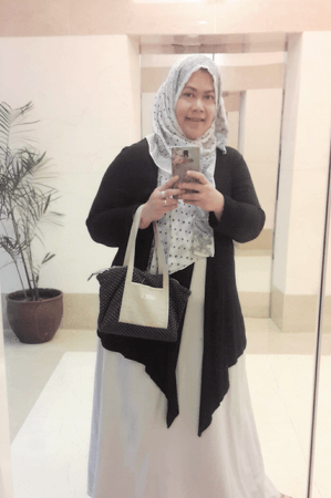 It's So You : Using Zayani Dress covered with XtoX cardigan and wearing HnM Patern…