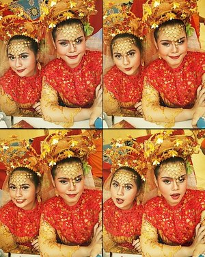 Jaman masih gadis, masih singset, masih bisa geal geol yakk @benthss 
#dancer #dancers #traditionaldancer #betawi #betawidance #makeup #traditionaldancermakeup #indonesiaculture #clozetteid