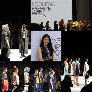 Opening ceremony Indonesia Fashion Week. Thank you @clozetteid 💕 #clozetteid #day1 #indonesiafashionweek2015