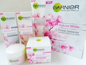 Now on my Blog, Skin Care Garnier Sakura White. Read and join the giveaway! #EllenGiveawayOne #ClozetteStar #ClozetteID