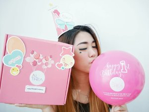 Yess! This is special edition from @altheakorea ❤ Happy 1st Birthday Althea 🎉🎉 All the best for you and enjoy your 1st years #AltheaTurns1 Kiss from me 💋 #CLOZETTEID #AltheaID #AltheaKorea