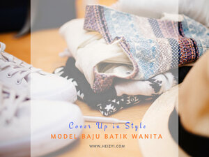 Cover Up in Style : 7 Inspirasi Model Baju Batik Wanita Terbaru 2018