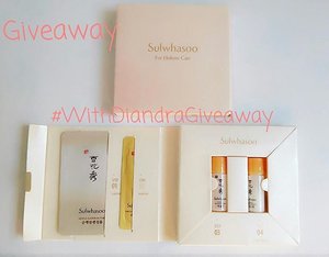 Giveaway time ❤❤❤ Sulwhasoo Trial Kit for 2 winners

1. Follow @withdiandra
2. Repost this image with hastag #withdiandragiveaway
3. Tag to your 3 friend
4. Spam like
5. Comment on this picture (why you want win this?) Noted : -Will be end on February 21th,2016
-Shipping cost will be pay to the winners

#clozetteid #beauty #giveaway #giveawayindo #sulwhasoo #sulwhasoogiveaway #오늘 #인스타그램 #블로거 #뷰티스타그램 #뷰티블로거 #뷰티 #셀카스타그램 #셀피스타그램 #맞팔 #맞팔해요  #셀피 #셀카 #blogger #beautybloggers #indonesiabeautyblogger #ibb