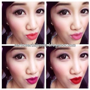 Maap ga jual lipstik! Cuma mu pamer uda jago edit warna lipstik 😋 Awas yg suka beli lipstik online, kdg gmbar hanya pencitraan 😅😅 *sharing is caring 
Diambil dari kisah nyata memilukan 😂😂😂 Kisah selengkapnya segera on my blog 😘

#beauty #beautyblogger #beautybloggerindonesia #makeup #makeuplover #clozetteid #instalove #instabeauty #instapict #instalikes #sociollabloggers #lipstick #matte