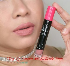 @pixycosmetics #nudeseries #07 Delicate Pink .
See complete swatch and review on my #youtubechannel .
Http://bit.do/PixyLipCreamNude.
.
.
#ibv #indonesianbeautyvlogger @indobeautygram #indobeautygram #ivg #ivgbeauty @indovidgram #vloggerid #vloggerlife #reviewlipstick #lipstiklokal #pixycosmetics #lipcream #clozetteid #fdbeauty