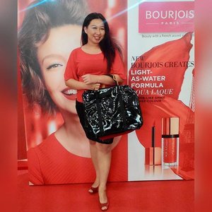 Today's event at @bourjois_id launching event of #bourjouisaqualaque its all red 😍😍😍😍😘😘😘
#aqualaque_bourjoisid #beautyblogger #potd #picoftheday #ootd #outfitoftheday #indonesianbeauty #fotdibb #clozetteid #mayamiamakeup #muaindonesia #muajakarta #belajarmakeup #belajarmakeupjakarta #makeupartistjakarta #makeupartist_worldwide #wakeupandmakeup #bourjoisparis