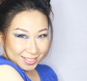Feelin Blue 💙💙
.
This is my entry for #catchyourblues @makeoverid and @mamaofsnow 💋💋 wish me luck 🙌🙌🙌
.
.
.
#makeoverid #makeup #makeupchallege #cutcrease #eyeshadow #wakeupandmakeup #hudabeauty #lookamillion #asian #asianblogger #clozetteid