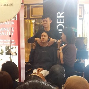 Cleansing process #3minutebeauty #esteelauderindonesia #clozetteID