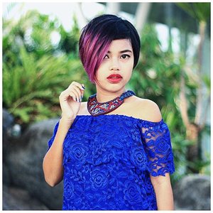 Lace and batik ❤️💙
Soon on my blig #aLittleColor #ClozetteID