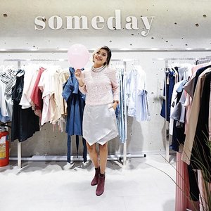 Attended grand opening @someday.indo store in jakarta yesterday 🎉
Congratulations on your opening at Mal Ciputra 💞 And thankyou @clozetteid & @someday.indo for having me ☺️☺️
•
📸 by baby @gianciana 😘😘
#clozetteid #clozetteambassador #pinky #fashionpeople
