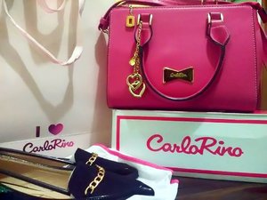 Perfect shopping 👠👜 Oxford shoes and pink bag by @carlorinoindonesia 😍😍😍 #clozetteid