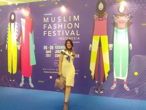 Attend at Muslimfest 2017 @muslimfashionfestival @bloggerceriaid #clozetteid #ootd #fashionstyle #fashionaddict #style #instadaily #instashare #modest #fashionblogger #fashionblog #fashionista