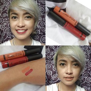 Selfie with Nabi Long Lasting Lip Gloss Matte
up: Red Red
down: Mocha
from @odilia.store

It's really long lasting, still there even after eat and drink. 
Lip gloss with matte finished *pardon my eye bag 😆

#stylieandfoodie #livelovelifelaughlust #lipstickjunkie #makeup #clozetteid #lipstick #lipgloss #matte