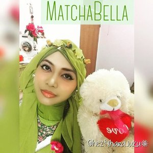 🍀💖🍀Theme: Matchabella. #OOTD #hotd . by #heztyharajuku for #clozetteid @clozetteid #fashion #style #beauty 🍀💖🍀.... to #refresh my mood and #energize my day, I choose this #vividgreen as my #coloroftheday. The inspiration is #matcha or #greentea 😉 keywords for this #style : #flowery #green #knittedbolero 🍀💖🍀 #modestfashion #modesty #coveredstyle #stylish #scarf #headscarf