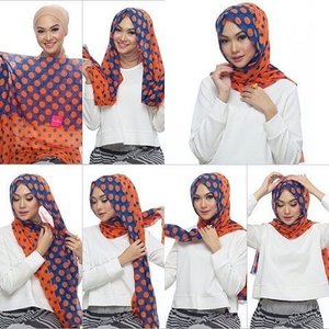 modern n simple everyday hijab tutorial