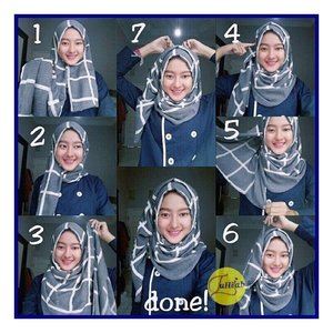 wide shawl for cute hijab style