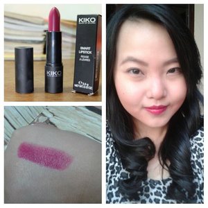 My review about Kiko Milano Smart Lipstick is up on my blog.Here is the link or you can click the link on my bio :http://beautydiaryofvaniahendra.blogspot.com/2015/07/review-kiko-milano-smart-lipstick.html?m=1Thanks @kakadu.makeup #ClozetteID #kikomilano #smartlipstick #beautyreview #lipjunkie #lipaddict