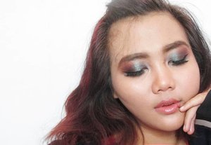 Smokey Green for Monday mood 😻😻 Tutorial? 
#makeup #mymakeup #makeuptilutorial #smokeyeye #clozette #clozetteid #beautybloggerid #beautybloggerindonesia #tribepost #beautiesquad