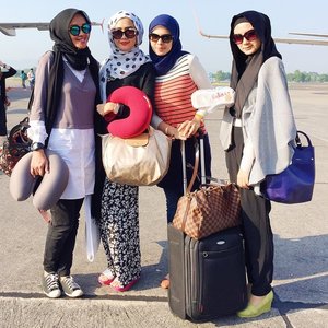 Alhamdulillah safely landed in Yogyakarta, see u today on #Zauramodels Workshop !! #ClozetteId #ZauraWsYogya @zauramodels