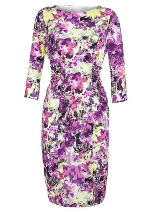 Clothing at Tesco | F&F Limited Edition Floral Print Crepe Shift Dress > dresses > Dresses > Women