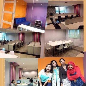 New Office, new spirit.Bring it On Clozette Indonesia!#clozetteID #newoffice #menaragracia #playground