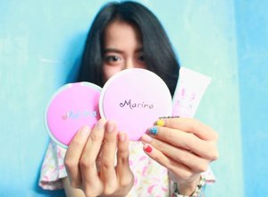 Sorry for my nails. Haha. 
I'm trying Marina Smooth & Glow UV @sahabatmarina. #SaatnyaBersinar and get my own #GlowingMoment
Kindly check my new update on cyndaadissa.com.
Or you can click the link on my bio.

#blog #blogger #beautyblogger #indonesiabeautyblogger #makeup #marina #clozetteid