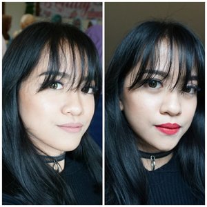 Which one is better?#TeamNude #TeamBoldI'm using Wardah Exclusive Matte Lipstick Shade 11 and 06.... #beautyblogger #beauty #makeup #natural  #bloggerjakarta #bloggerindonesia#clozetteid #indonesianblogger #motd #blogger