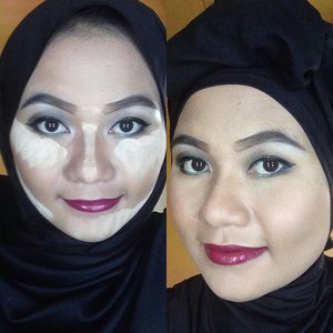 Mencoba teknik 'baking makeup' & hasilnya flawless tanpa filter 🙄 #makeup #beautybloggerindonesia #clozetteid #jengkennes #beautyblogger #bakingmakeup #bakingmakeuptechnique