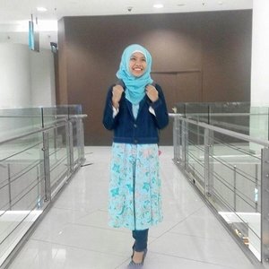 Went to a mall wearing batik dress🎈 #ClozetteID #COTW #DenimEveryday