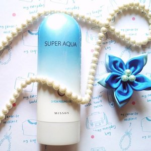 I like peeling, and this #superaqua is my #superskincare!! 💕👌 #ClozetteID #COTW #skincare #koreanskincare #missha #fashionandbeauty #beautyandfashion