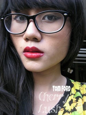 Tom Ford 'Lip Color' - Cherry Lush (true blue-based vibrant red shade with hints of pink) 