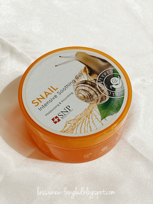 Lassie Newfangled: [Review] SNP Snail Intensive Soothing Gel