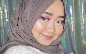 Hi👀🦄Products:- @toofaced Born This Way in Nude- @sleekmakeup Solstice Highlighting Palette- @pac_mt Glossy Lips in Nude Pink- @absolutenewyork_id Cotton Candy Liner in Sugar Plum & Lemon Drop