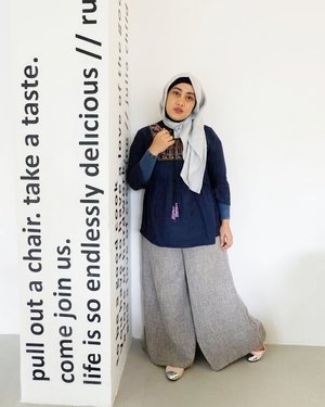 My saturday be like... Hijab & manset tangan by @ltruofficial
Tops by @fixpose
Pants by @vaastu.id 
#clozetteid #hijabstyle #modestfashion #hijabfashion #hijabi