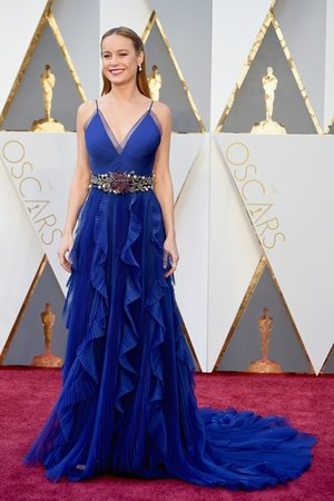 Brie Larson on Oscar 2016 Red Carpet