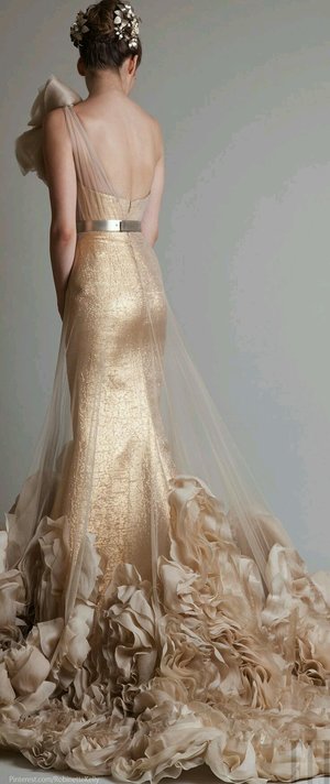 Gorgeous Gold Gown
