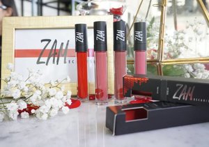 More local liquid lipsticks are coming to town! Welcoming @zamcosmetics Lip Cream that comes in 4 different colors to bring out the beauty for each personality 💋 
#ZAMsquad #ZAMCosmetics