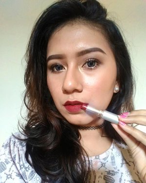 I'm using @wardahbeauty Longlasting Lipstick no 04 💋. -
#YossiMakeup #ClozetteID #Wardah #lipstick #MakeupAddict #Beauty #RedLips #RedLipstick #ProdukLokal
