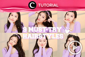 9 quick and cute hairstyle ideas: https://bit.ly/3qpnErf. Video ini di-share kembali oleh Clozetter @juliahadi. Lihat juga tutorial lainnya di Tutorial Section.