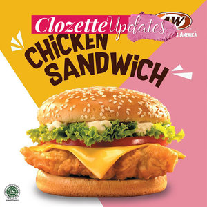 Promo kupon hemat untuk A&W Chicken Sandwich. Penasaran? Cek premium section di aplikasi Clozette Indonesia.
