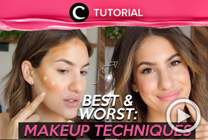 Best and worst makeup technique you need to know: https://bit.ly/3nvYXrt. Video ini di-share kembali oleh Clozetter @kyriaa. Intip juga tutorial lainnya di Tutorial Section.