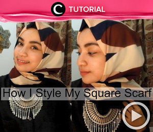 Jenis hijab apa yang kamu sukai? Jika masih kebingungan menata hijab square menjadi lebih stylish, yuk lihat tutorialnya berikut ini http://bit.ly/2dr9U8A. Video ini di-share kembali oleh Clozetter: aquagurl. Cek Tutorial Updates lainnya pada Tutorial Section.