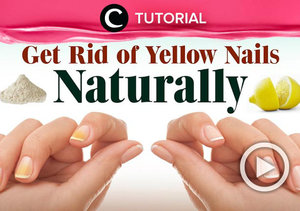 Hilangkan kuku kuning bekas pemakaian nail polish dengan metode berikut : http://bit.ly/2TZz3gZ. Video ini di-share kembali oleh Clozetter @zahirazahra. Intip juga berbagai tutorial lainnya di Tutorial Section.