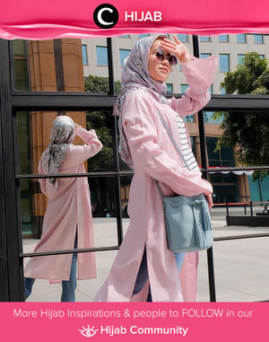 Weekend in baby pink and baby blue, anyone? Image shared by Clozetter @ismahanchrnns. Simak inspirasi gaya Hijab dari para Clozetters hari ini di Hijab Community. Yuk, share juga gaya hijab andalan kamu.