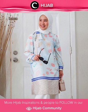Welcoming weekend with playful pattern outfit like Clozetters @Mrs_purple. Simak inspirasi gaya Hijab dari para Clozetters hari ini di Hijab Community. Yuk, share juga gaya hijab andalan kamu.