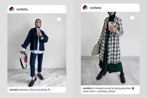 Muslim Modest Wear A la Rani Hatta, Simple dan Modern!