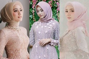 Inspirasi Kebaya Lamaran Modern ala Selebgram Hijab, Cantik Memikat! - Stylo.ID