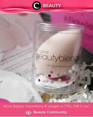 Beauty blender bubble: super bouncy, easy to blend and to hold. Simak Beauty Updates ala clozetters lainnya hari ini di Beauty Community. Image shared by Clozetter: @tiaranab_. Yuk, share beauty product andalan kamu.