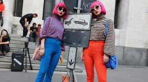 It’s Electric! How to Pull Off Shocking Color Like Milan’s Street Style Standouts