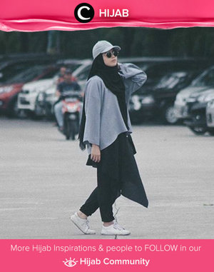 Another edgy style for hijabers you should try, Clozetters. Simak inspirasi gaya Hijab dari para Clozetters hari ini di Hijab Community. Image shared by Clozette Ambassador: @inalathifahs. Yuk, share juga gaya hijab andalan kamu